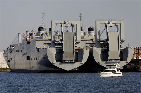 how many navy ships in baltimore harbor